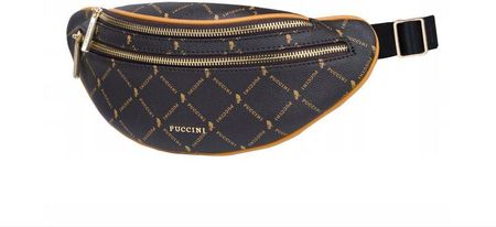 Torebka damska typu nerka PUCCINI Monogram BLXP0030 2 - zdjęcie 3