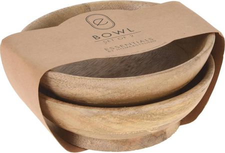 Home Styling Collection Miska Salaterka Z Drewna Mango Essentials 0,4L 2 Szt. (259648) - zdjęcie 2