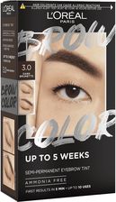 Zdjęcie L'Oréal Paris Brow Color Zestaw Do Koloryzacji Brwi 3.0 Dark Brunette 2ml - Lidzbark Warmiński