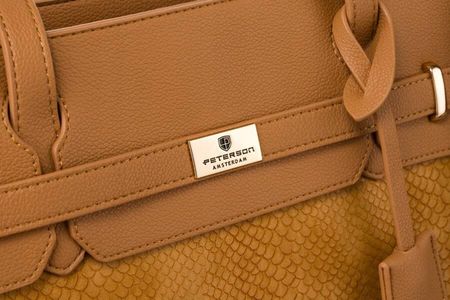 Stylowa torebka damska z odpinanym paskiem - Peterson - zdjęcie 4