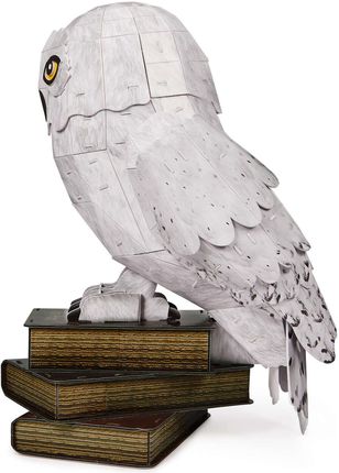 Puzzle 4D Build sowa Hedwiga model figurka 3D do złożenia - zdjęcie 4