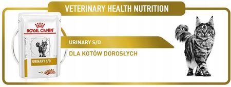 Royal Canin Urinary S/O Saszetka W Sosie Kamienie Struwitowe Kota 12X85G - zdjęcie 2