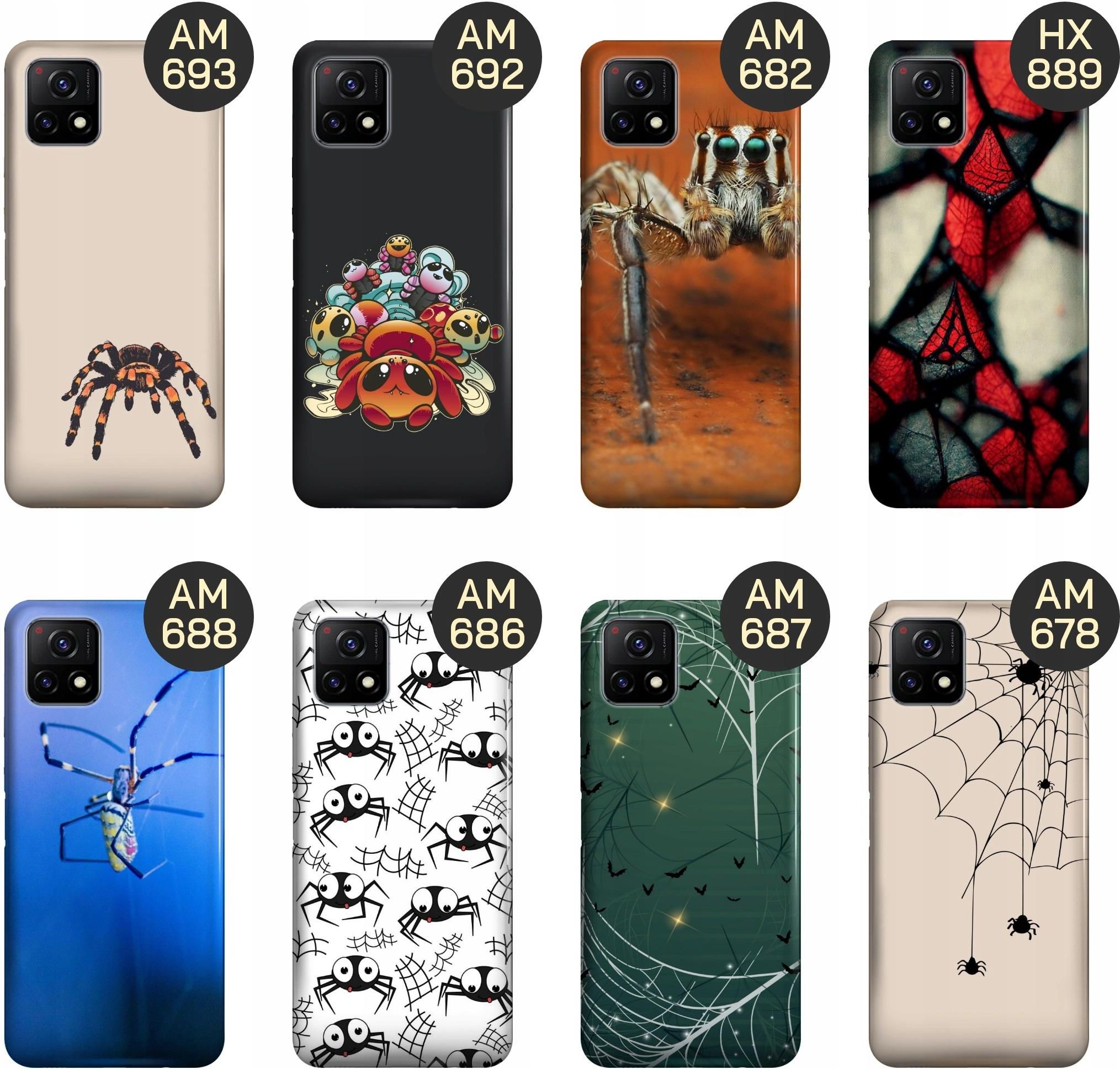 Hello Case Etui Do Vivo Y52S Y54S Y31S Pająk Spider Pajęczyna Obudowa