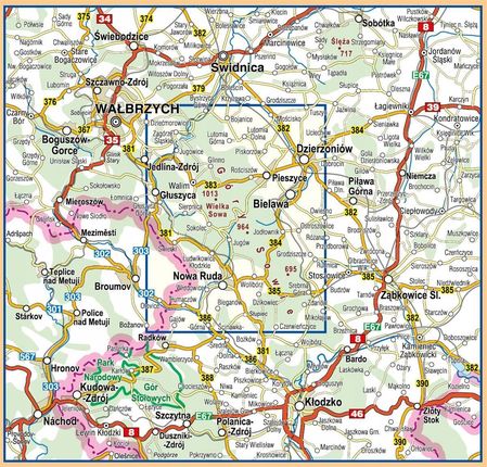 Mapa Góry Sowie llaminowana Compass - zdjęcie 4