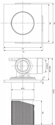 Omnires Contour CT8045CPB - zdjęcie 2