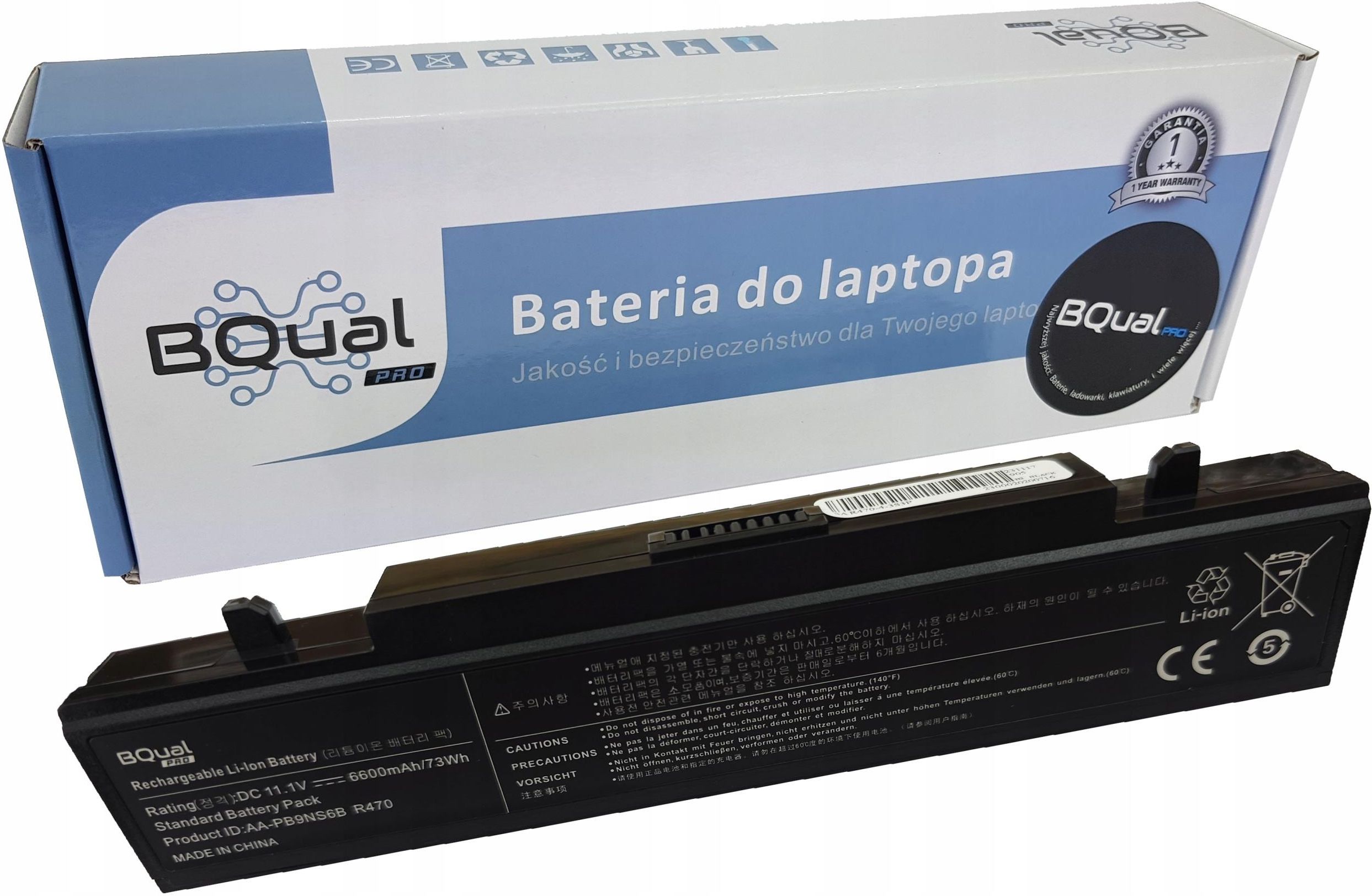 Bateria Do Laptopa Bqual Pro AA PB9NC6B AA PB9NS6B AA PB9MC6B Do