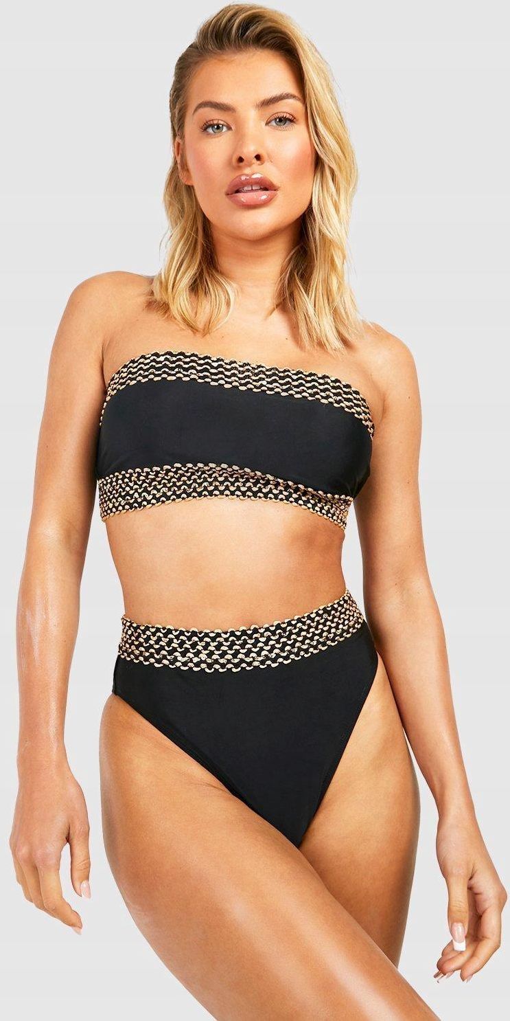 Boohoo Bikini Komplet Kontrast Fe Ng S Ceny I Opinie Ceneo Pl