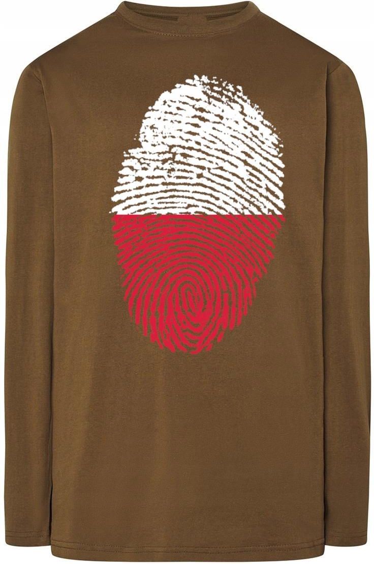 Polska Flaga Odcisk Bluza Longsleeve Rozm S Ceny I Opinie Ceneo Pl