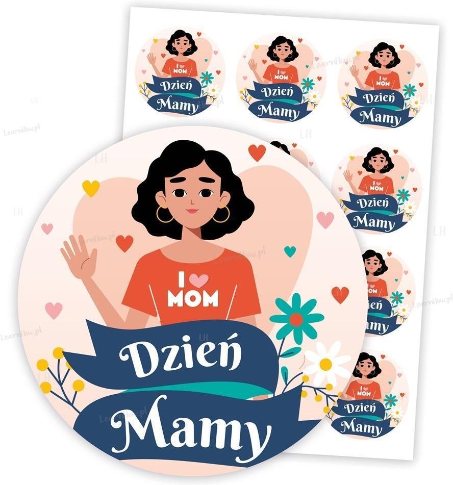 Zdjęcie Learnhow Naklejki Na Dzień Mamy - Strzegom