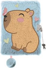 Zdjęcie St-Majewski Pamiętnik A5 Włochacz Z Kłódką My Little Friend Capybara 96 K. - Grybów
