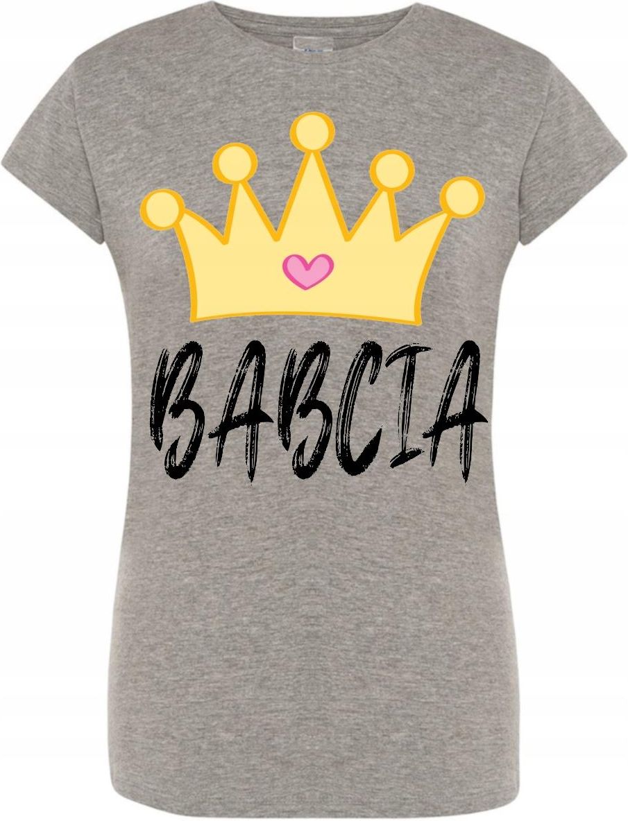 T Shirt Nadruk Dzie Babci Babcia Kr Lowa R L Ceny I Opinie Ceneo Pl