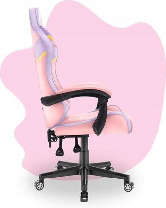 Hell's Chair HC-1004 Kids Colorful Różowo-fioletowy - zdjęcie 3