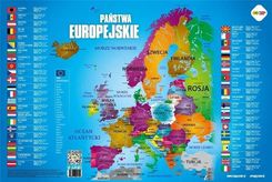 Zdjęcie Plansza Edukacyjna Mapa Europy Happy Color - Głogówek