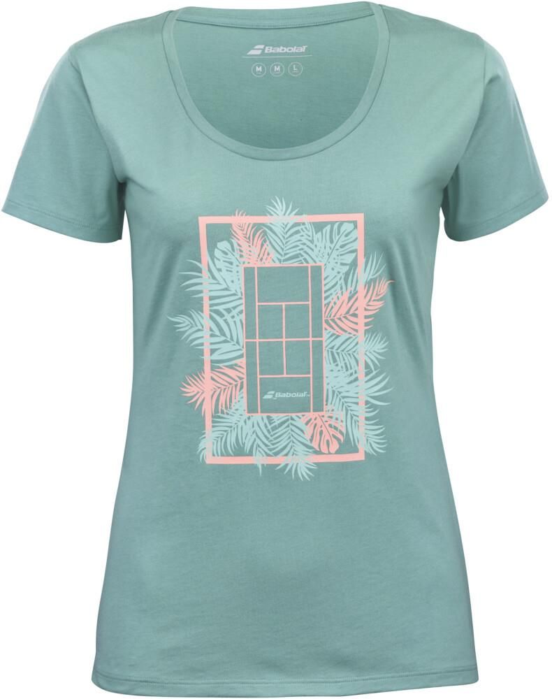 Zdjęcie Babolat Exercise Message Tee Women Trellis - Warszawa