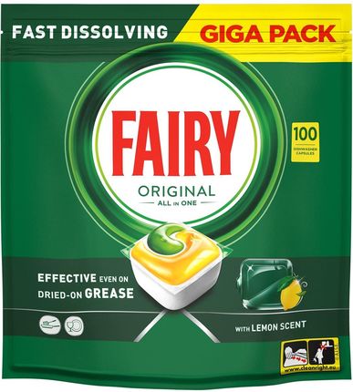 Fairy Kapsułki Do Zmywarki All In One 100Szt. - zdjęcie 4
