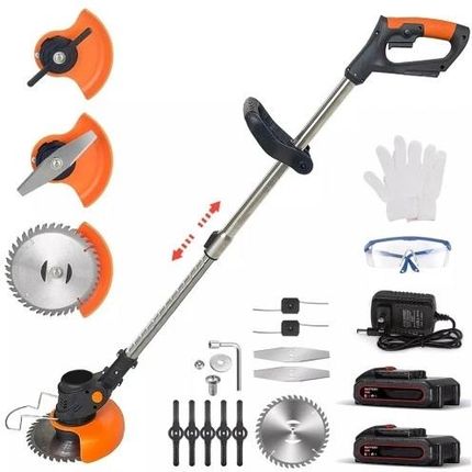 Kosiarka Elektryczna 24V 95-125cm + 2 Aku + 3 Rodzaje Ostrzy - zdjęcie 5