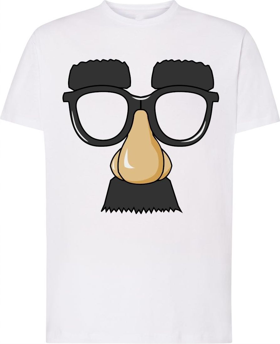 T Shirt Zabawny Nadruk Nos Okulary R XL Ceny I Opinie Ceneo Pl