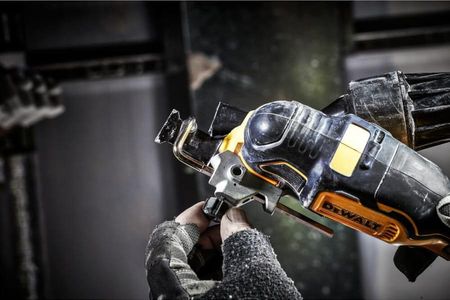 Narzędzie wielofunkcyjne multi-tool 18V akc DEWALT DCS356N + aku 5Ah DCB184 - zdjęcie 5