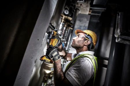 Narzędzie wielofunkcyjne multi-tool 18V akc DEWALT DCS356N + aku 5Ah DCB184 - zdjęcie 3