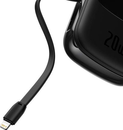 Baseus Qpow PRO Lightning USB-C USB 20000mAh 20W Czarny - zdjęcie 2