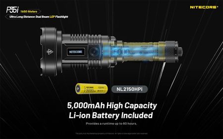 Nitecore Latarka Flashlight Precise Series 3000 Lumens P35I - zdjęcie 3