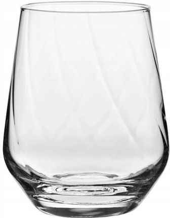 Krosno Szklanki Splendour Lumi 3Szt. 400Ml Do Napojów Whisky Ryflowane Optyk - zdjęcie 2