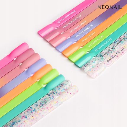Lakier hybrydowy NeoNail Game, Set, Glam - 7,2 ml - zdjęcie 5