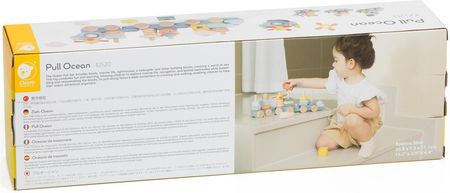 Classic World Montessori Kolejka Ocean Drewniana Układanka - zdjęcie 4