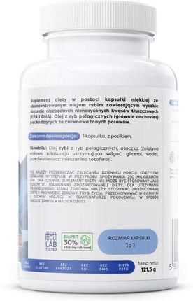 Osavi Super Strong Omega 3 500 Epa / 250 Dha 90kaps. - zdjęcie 2