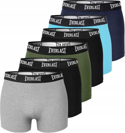Everlast Bokserki Męskie Bawełniane BM404 6 sztuk Rozmiar XL - zdjęcie 4