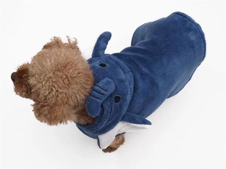 Peppy Buddies Bathrobe Elephant L Blue Size 55cm - zdjęcie 2