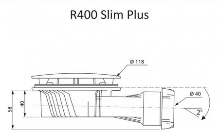 Radaway Slim Plus R400P - zdjęcie 2