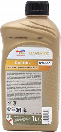 Totalenergies Total Quartz Racing Sn/Cf 10W60 1l - zdjęcie 2