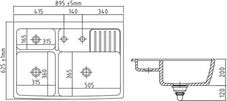Systemceram Centra 90 Fango 509502 - zdjęcie 4