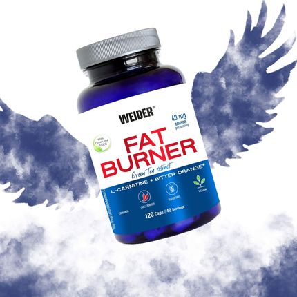 Weider Fat Burner 120 kapsułek x 2 | Spalacz tłuszczu - zdjęcie 5