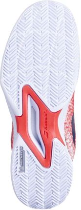 Babolat Buty Jet Mach 3 Ac Boy Struje Red White - zdjęcie 4