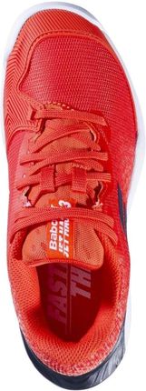 Babolat Buty Jet Mach 3 Ac Boy Struje Red White - zdjęcie 3