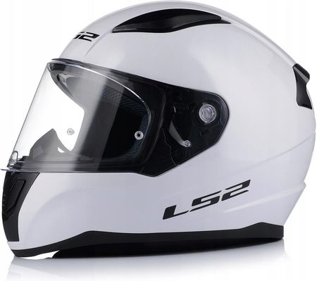 Ls2 Ff353 Rapid Ii Biały Połysk Ece 22.06 Tęczowa Szyba - zdjęcie 4