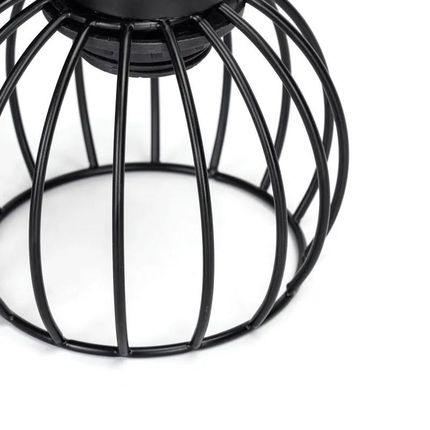Aigostar Metalowa Lampa Ścienna Czarna Bez Źródła Światła E27 (B10305MO0) - zdjęcie 2