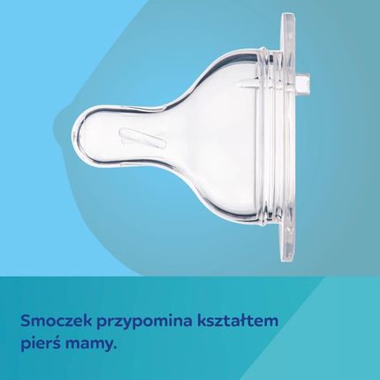 Canpol Babies Butelka Antykolkowa Easy Start 300 ml GOOSE Gęsi Zielona - zdjęcie 4