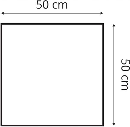 Smartlife Panele Ścienne Tapicerowane 50X50 Kwadrat Czarny Welur Miękki - zdjęcie 6