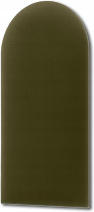 Sl24Pl Panele Ścienne Tapicerowane Płotek 30X100 Khaki Welur Miękki Gruby - zdjęcie 5