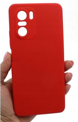 Atrax Czerwone Plecki Case Do Motorola Moto Edge 50 Pro 5G Etui Mikrofibra - zdjęcie 2
