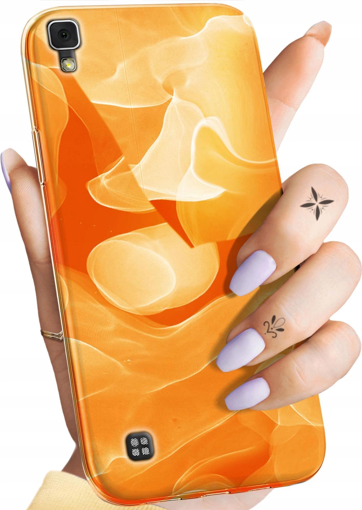 Hello Case Etui Do Lg X Power Pomara Czowe Pomara Cze Orange Obudowa