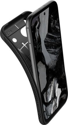 Spigen Etui Google Pixel 8A Liquid Air Matte Czarne - zdjęcie 2