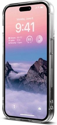 Crong Crystal Slim Cover Etui Iphone 14 Pro Max Przezroczysty - zdjęcie 2