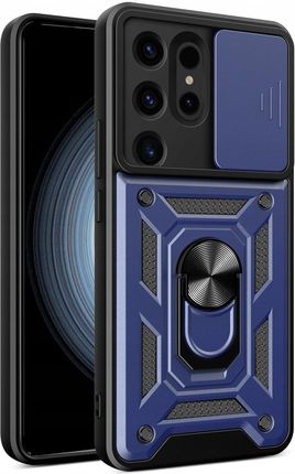 Hurtel Hybrid Armor Etui Case Obudowa Plecki Do Samsung Galaxy S24Ultra Niebieskie - zdjęcie 2