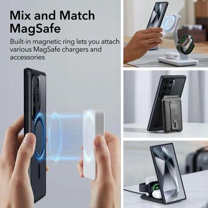 Etui Do Galaxy S24 Ultra Esr Ch Halolock Magsafe Mocny Case Cover - zdjęcie 2
