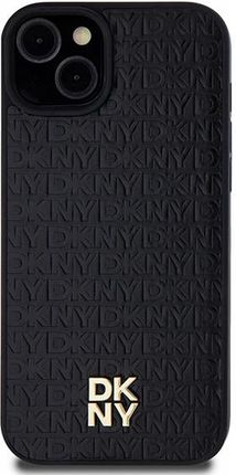 Oryginalne Etui Dkny Leather Pokrowiec Magsafe Case Do Iphone 13 14 15 - zdjęcie 3