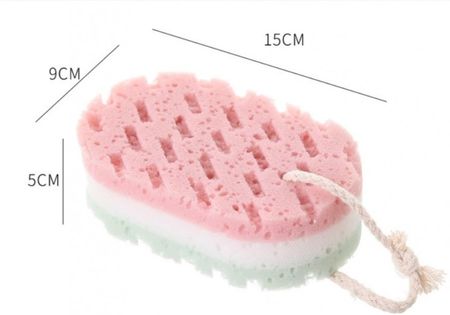 Ecarla Gąbka Do Mycia Ciała Na Mokro 15cm Gb04Wz1 - zdjęcie 3